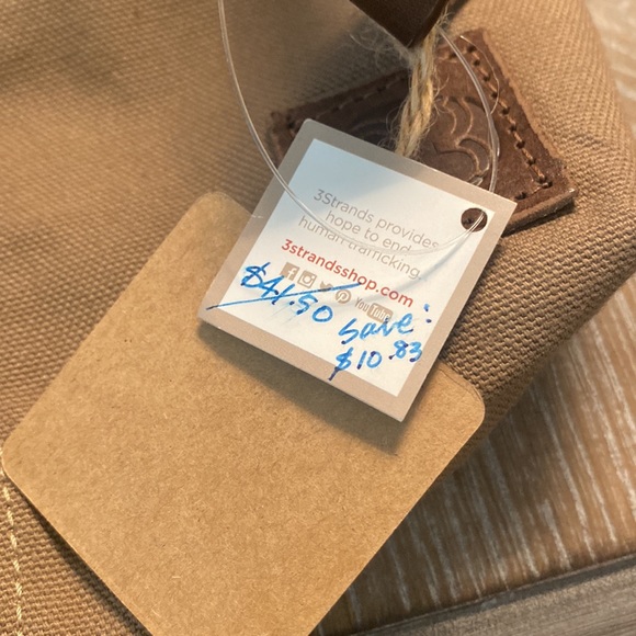 Brand new 3 Strands canvass messenger bag - Picture 7 of 7